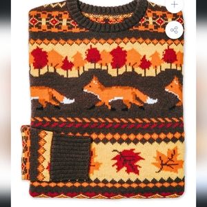 The Fox and Foliage Sweater